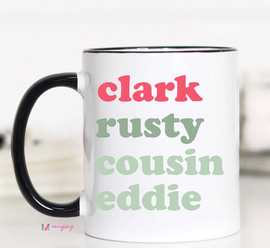 Clark Rusty Cousin Eddie Christmas Mug