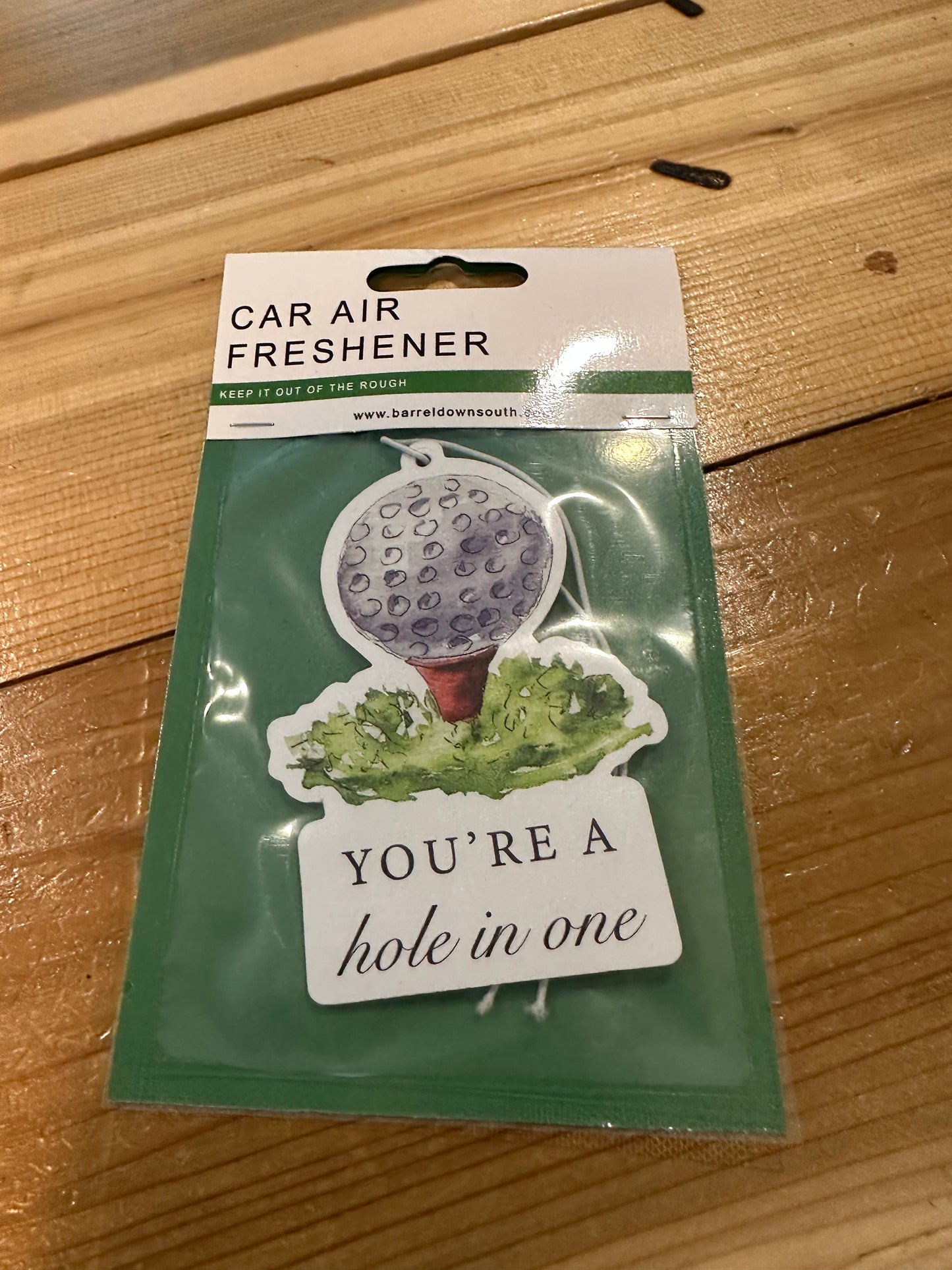Your A Hole In One Car Air Freshner