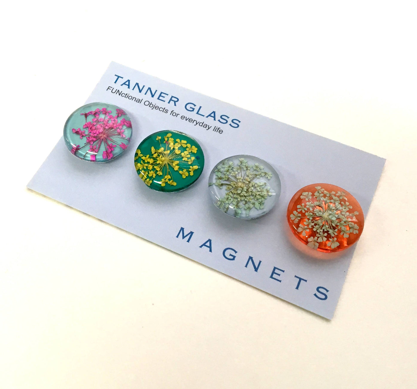 Pressed Flowers Magnets