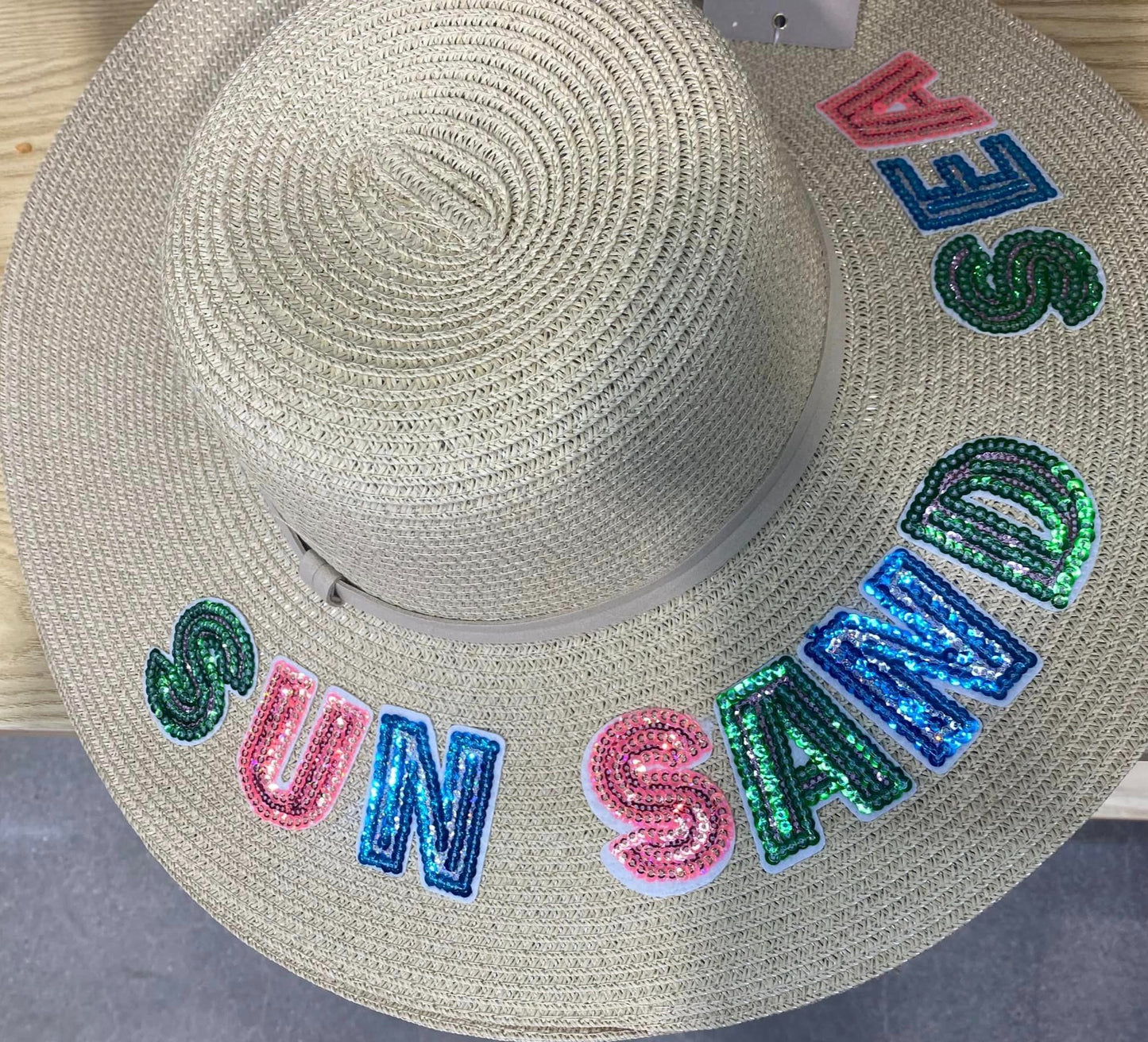 Sun Sand Sea Floppy Sun Hat