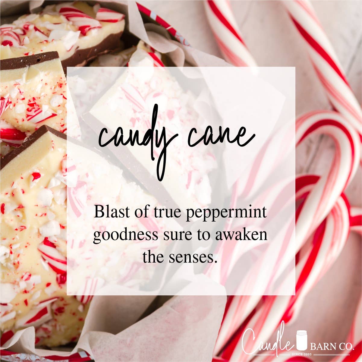 4oz Candy Cane Tin Soy Candles