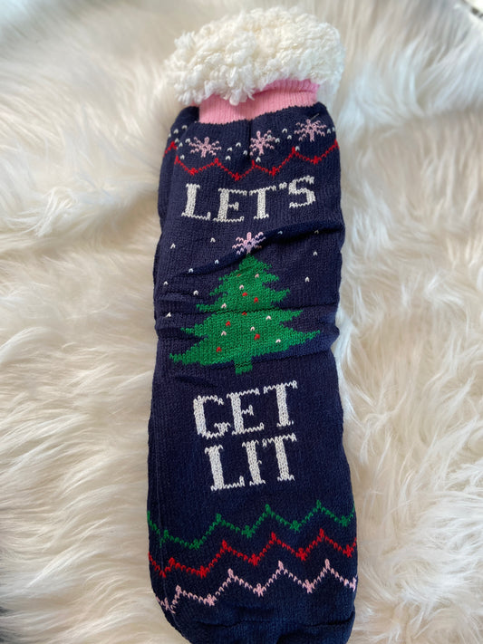 Let's Get Lit Socks