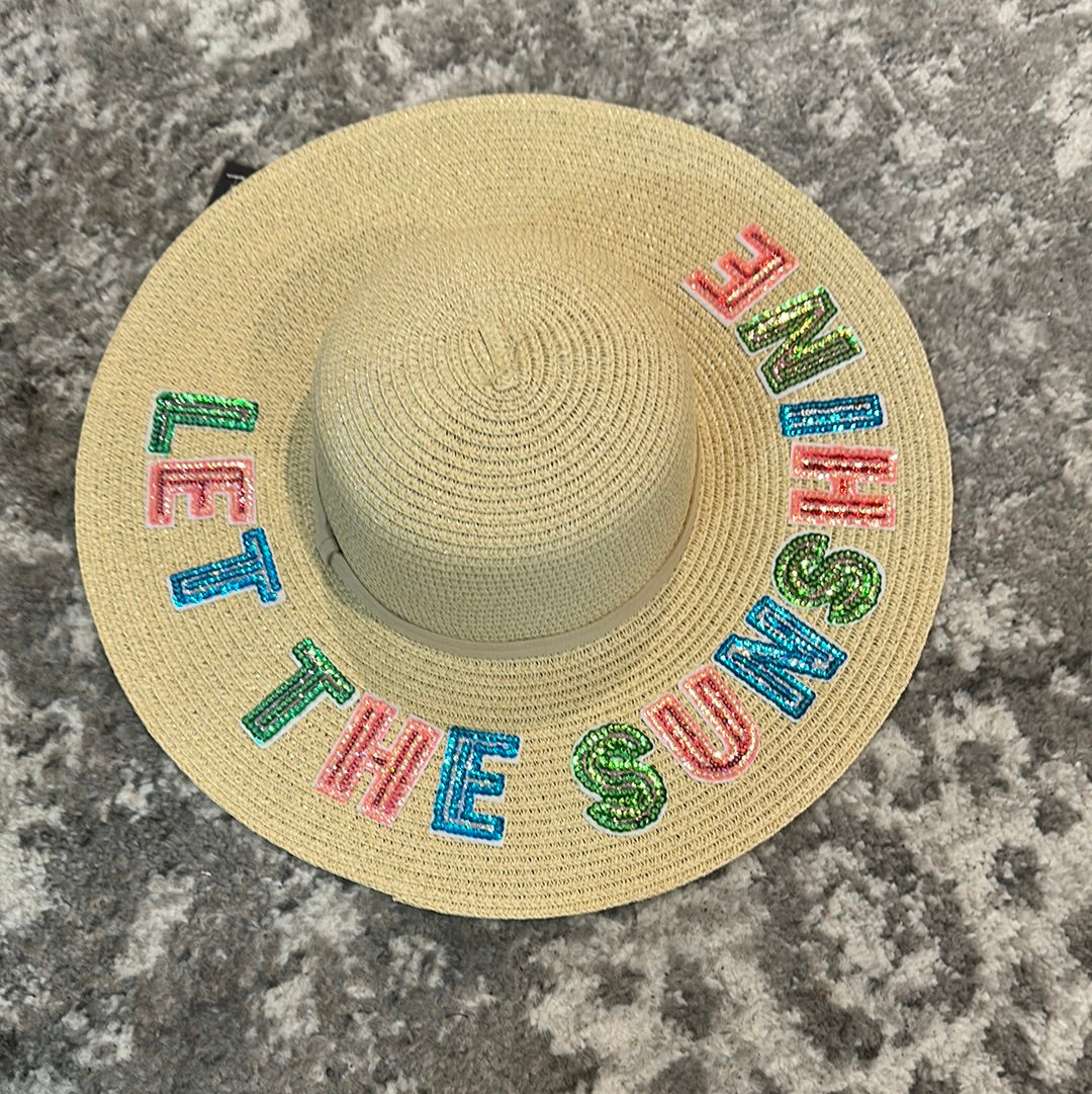 Let the Sun Shine Floppy Sun Hat